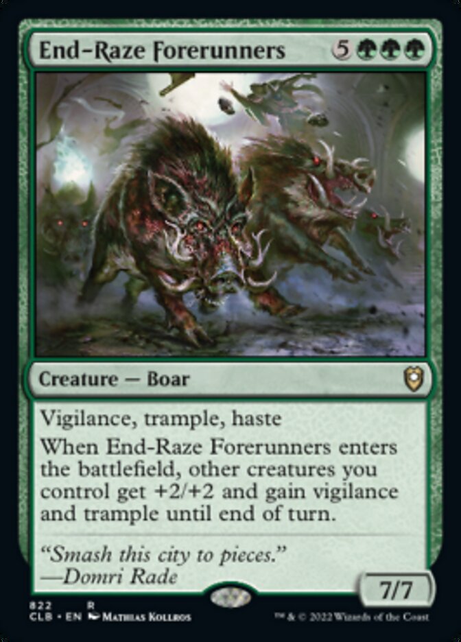 End-Raze Forerunners [Commander Legends: Battle for Baldur's Gate] | Play N Trade Winnipeg