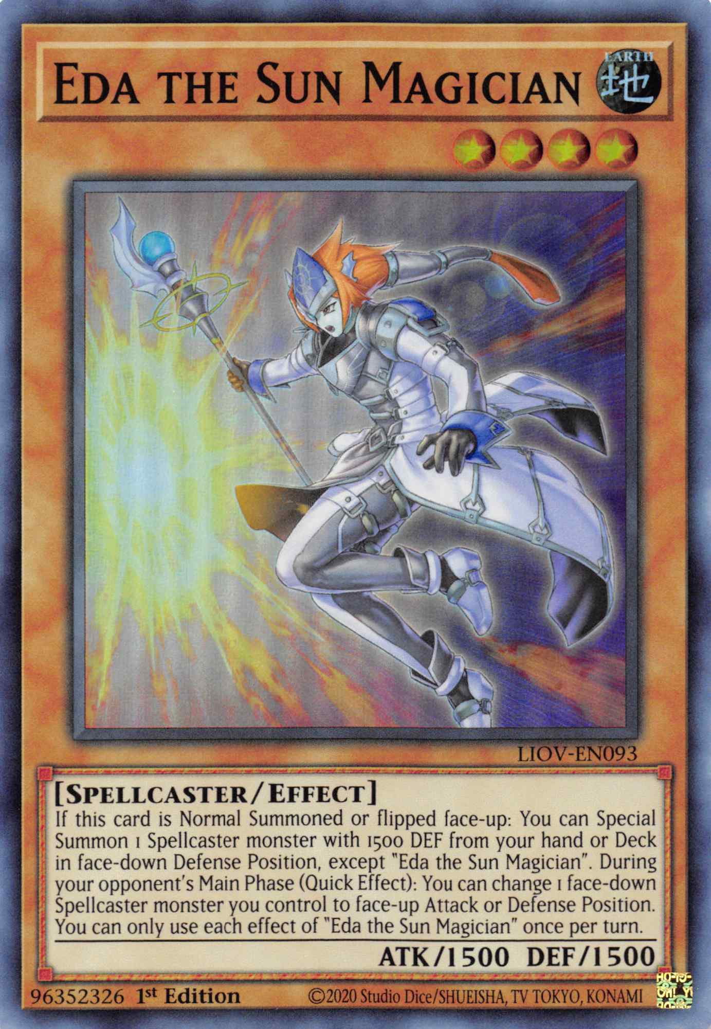 Eda the Sun Magician [LIOV-EN093] Super Rare | Play N Trade Winnipeg