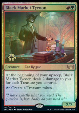 Black Market Tycoon [Streets of New Capenna Prerelease Promos] | Play N Trade Winnipeg