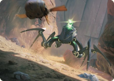 Thran Spider Art Card [The Brothers' War Art Series] | Play N Trade Winnipeg