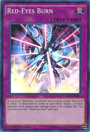 burn trap cards yugioh YU-GI-OH! - Red-Eyes (DRL2-EN021) - Dragons of Legend 2 - 1st Edition Red-Eyes Burn DRL2-EN021 Yu-Gi-Oh! Card