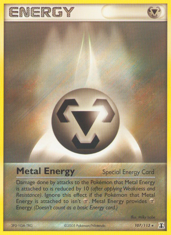 Metal Energy (107/113) [EX: Delta Species] | Play N Trade Winnipeg