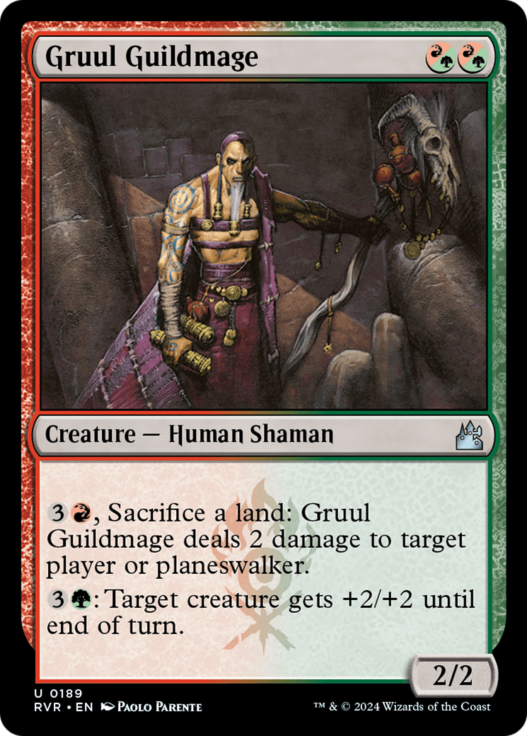 Gruul Guildmage [Ravnica Remastered] | Play N Trade Winnipeg