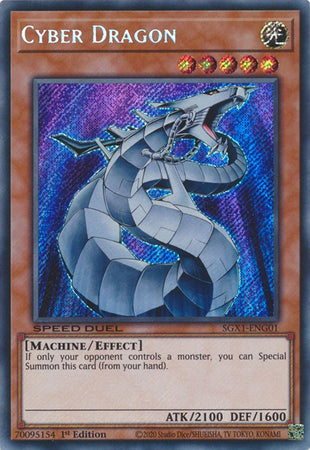 Cyber Dragon [SGX1-ENG01] Secret Rare | Play N Trade Winnipeg