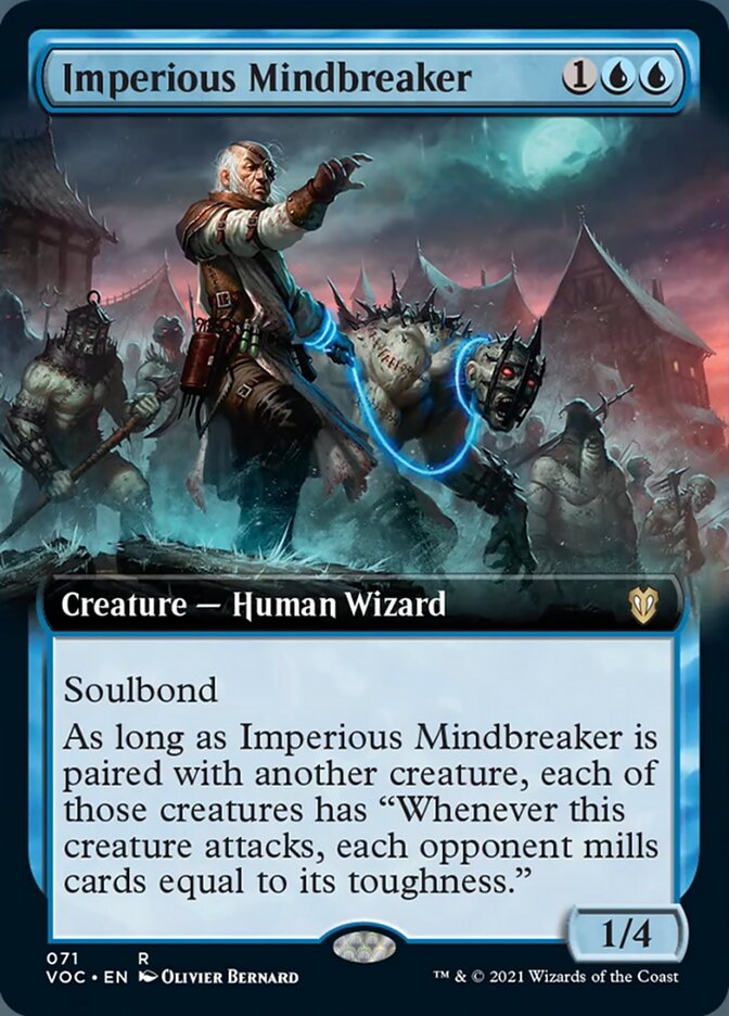 Imperious Mindbreaker (Extended) [Innistrad: Crimson Vow Commander] | Play N Trade Winnipeg