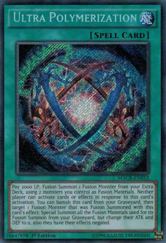 Ultra Polymerization [MACR-EN052] Secret Rare | Play N Trade Winnipeg