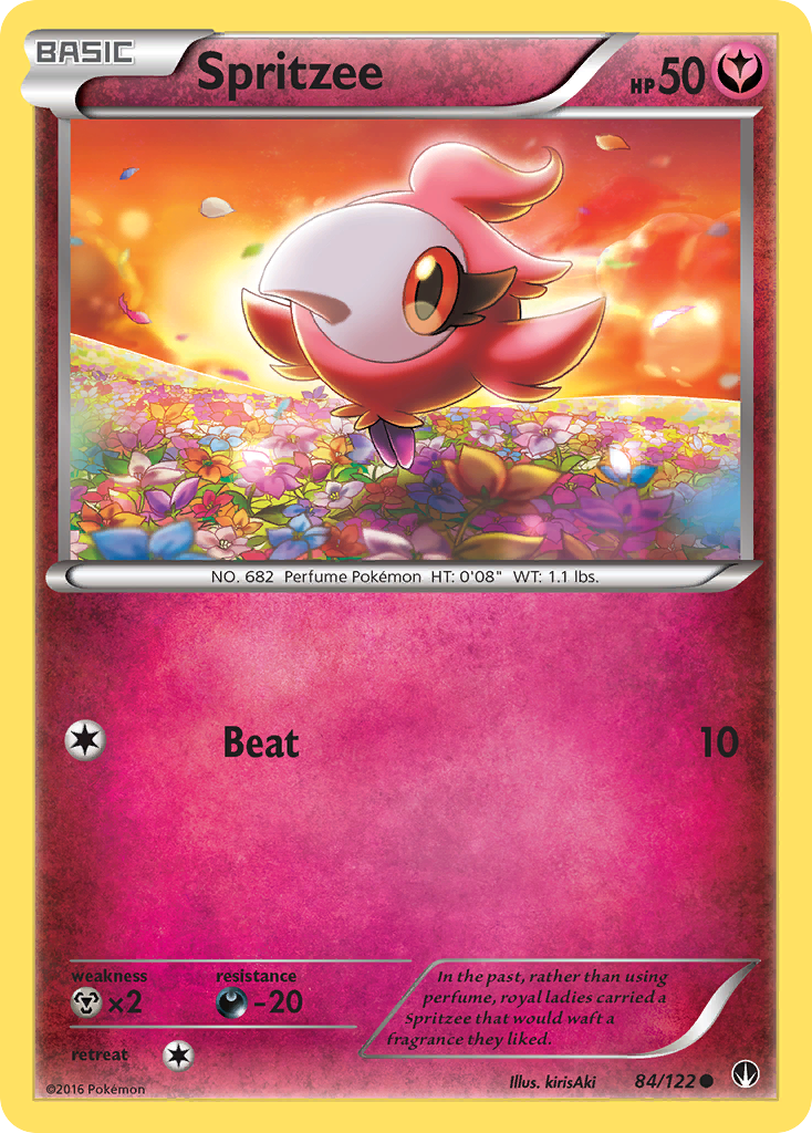 Spritzee (84/122) [XY: BREAKpoint] | Play N Trade Winnipeg