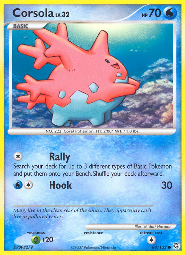 Corsola (84/132) [Diamond & Pearl: Secret Wonders] | Play N Trade Winnipeg