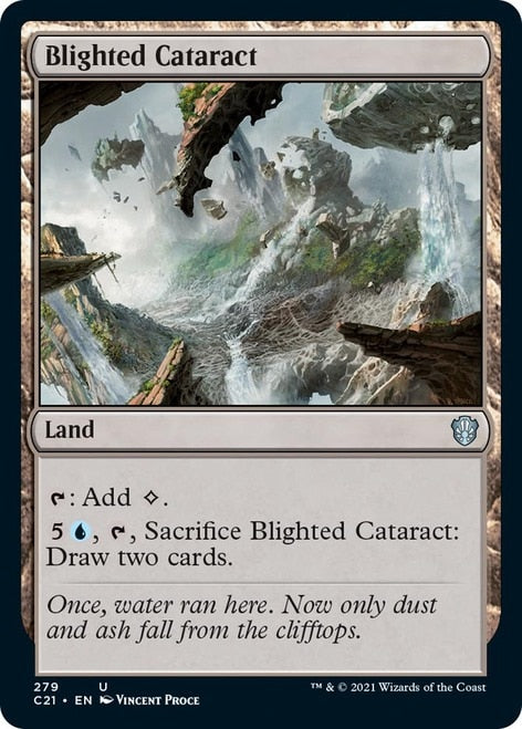 Blighted Cataract [Commander 2021] | Play N Trade Winnipeg