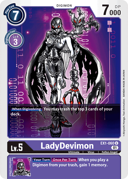 LadyDevimon [EX1-060] [Classic Collection] | Play N Trade Winnipeg