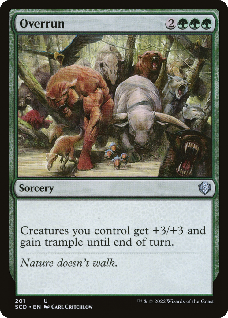 Overrun [Starter Commander Decks] | Play N Trade Winnipeg