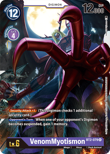 VenomMyotismon [BT2-079] [Release Special Booster Ver.1.0] | Play N Trade Winnipeg