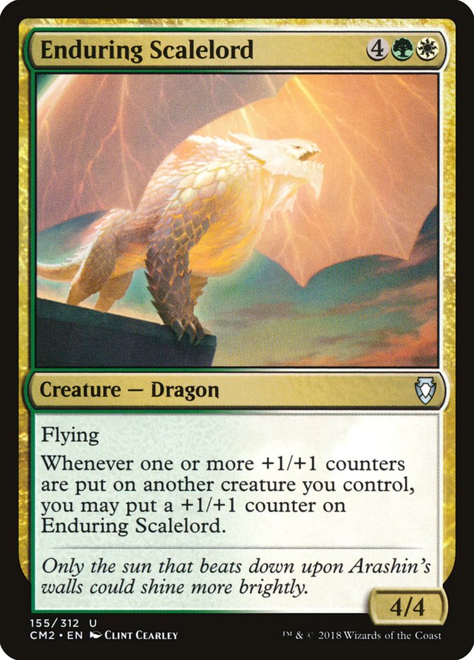 Enduring Scalelord [Commander Anthology Volume II] | Play N Trade Winnipeg