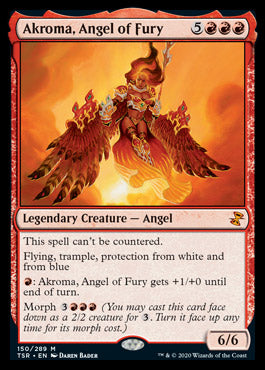 Akroma, Angel of Fury [Time Spiral Remastered] | Play N Trade Winnipeg