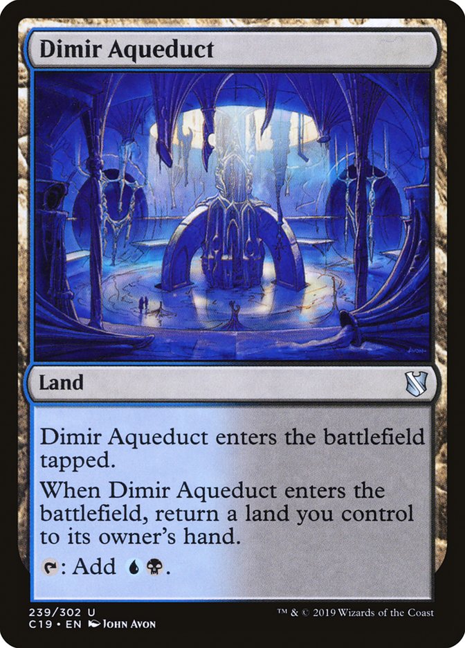 Dimir Aqueduct [Commander 2019] | Play N Trade Winnipeg