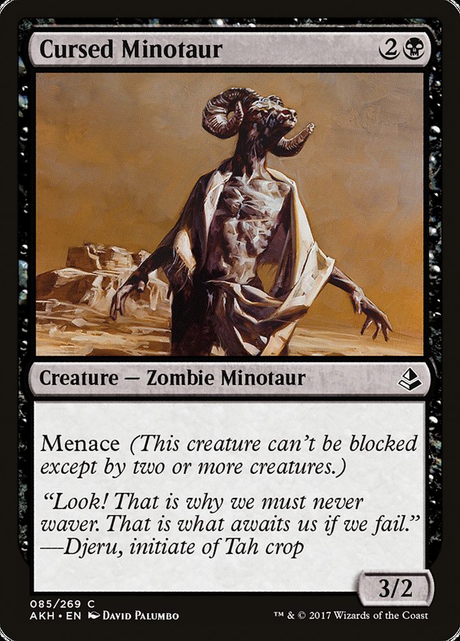 Cursed Minotaur [Amonkhet] | Play N Trade Winnipeg