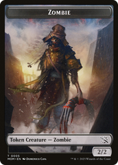 Treasure (21) // Zombie Double-Sided Token [March of the Machine Tokens] | Play N Trade Winnipeg