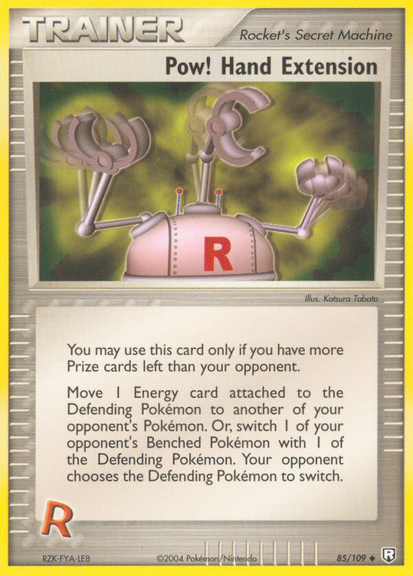 Pow! Hand Extension (85/109) [EX: Team Rocket Returns] | Play N Trade Winnipeg