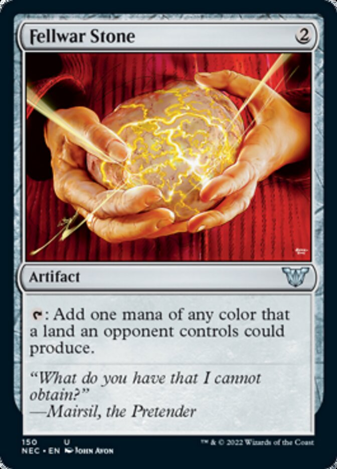 Fellwar Stone [Kamigawa: Neon Dynasty Commander] | Play N Trade Winnipeg