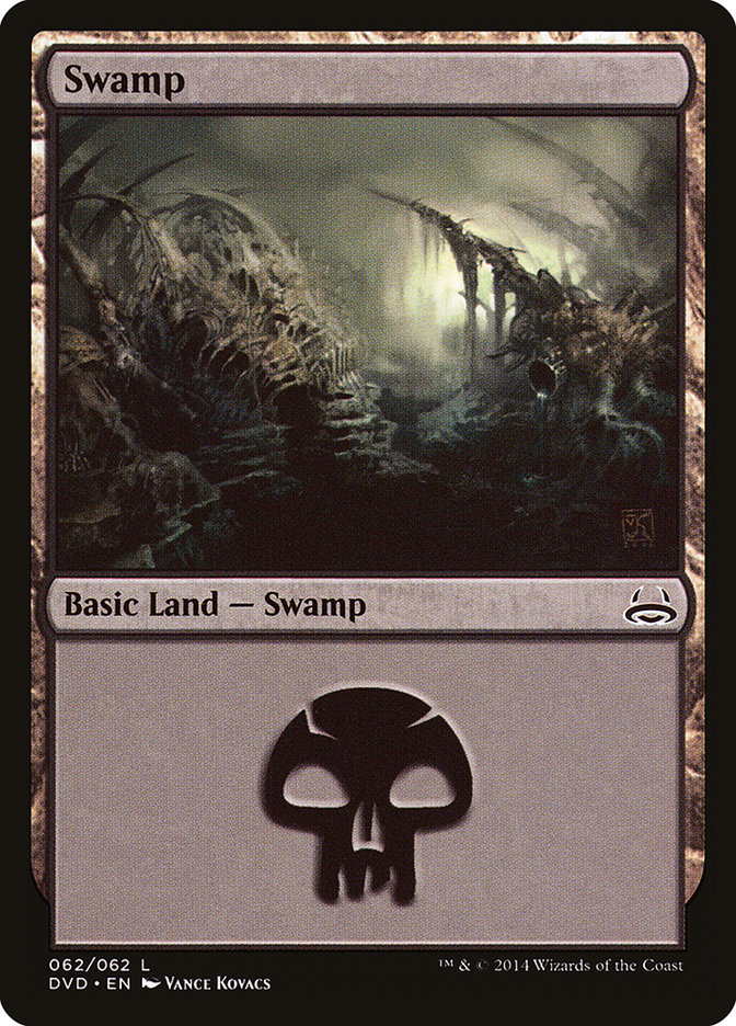 Swamp (62) (Divine vs. Demonic) [Duel Decks Anthology] | Play N Trade Winnipeg