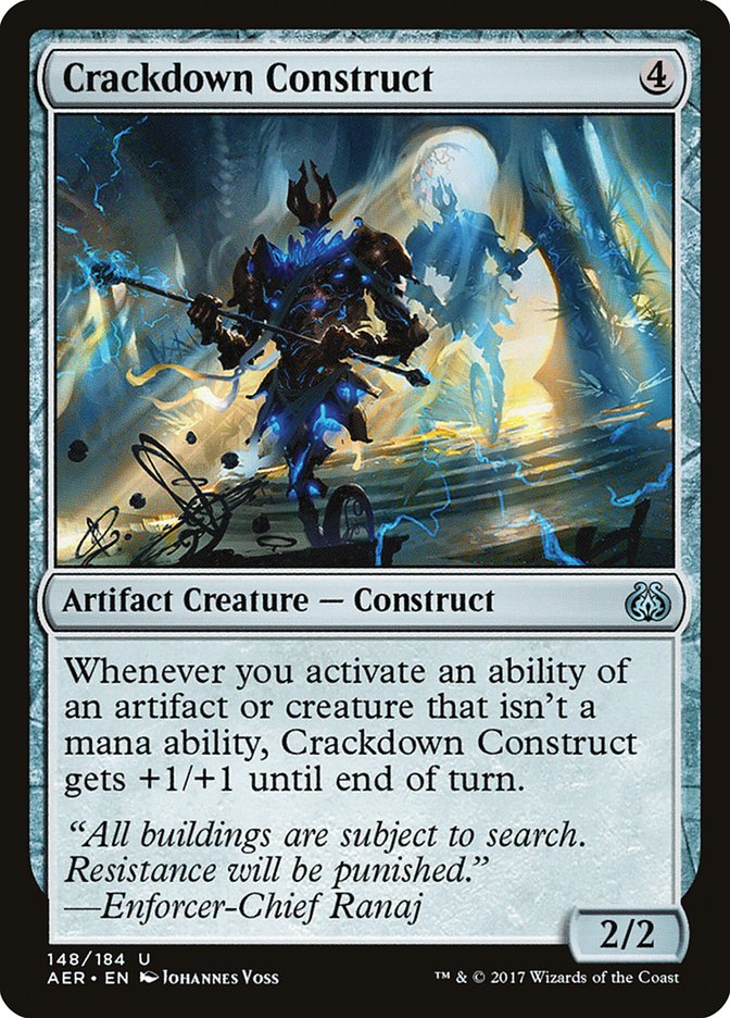 Crackdown Construct [Aether Revolt] | Play N Trade Winnipeg