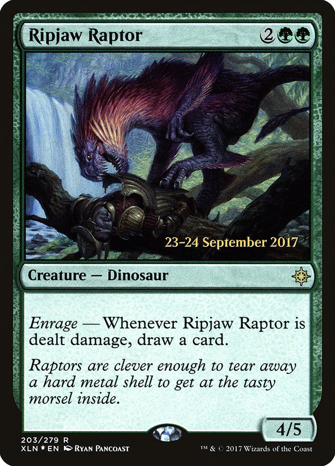 Ripjaw Raptor  [Ixalan Prerelease Promos] | Play N Trade Winnipeg