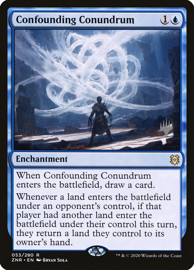 Confounding Conundrum (Promo Pack) [Zendikar Rising Promos] | Play N Trade Winnipeg