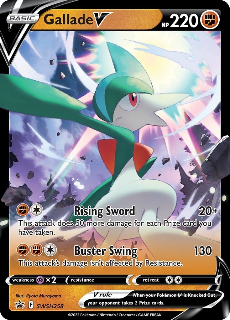 Gallade V (SWSH258) [Sword & Shield: Black Star Promos] | Play N Trade Winnipeg