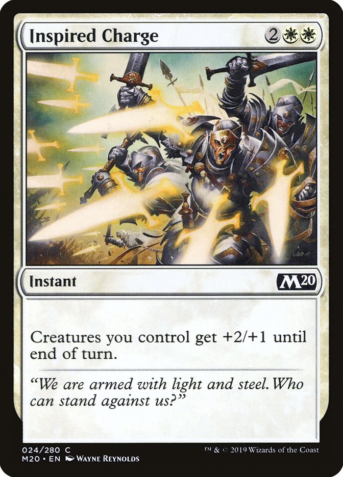 Inspired Charge [Core Set 2020] | Play N Trade Winnipeg