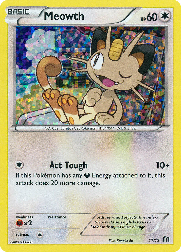 Meowth (11/12) [McDonald's Promos: 2016 Collection] | Play N Trade Winnipeg