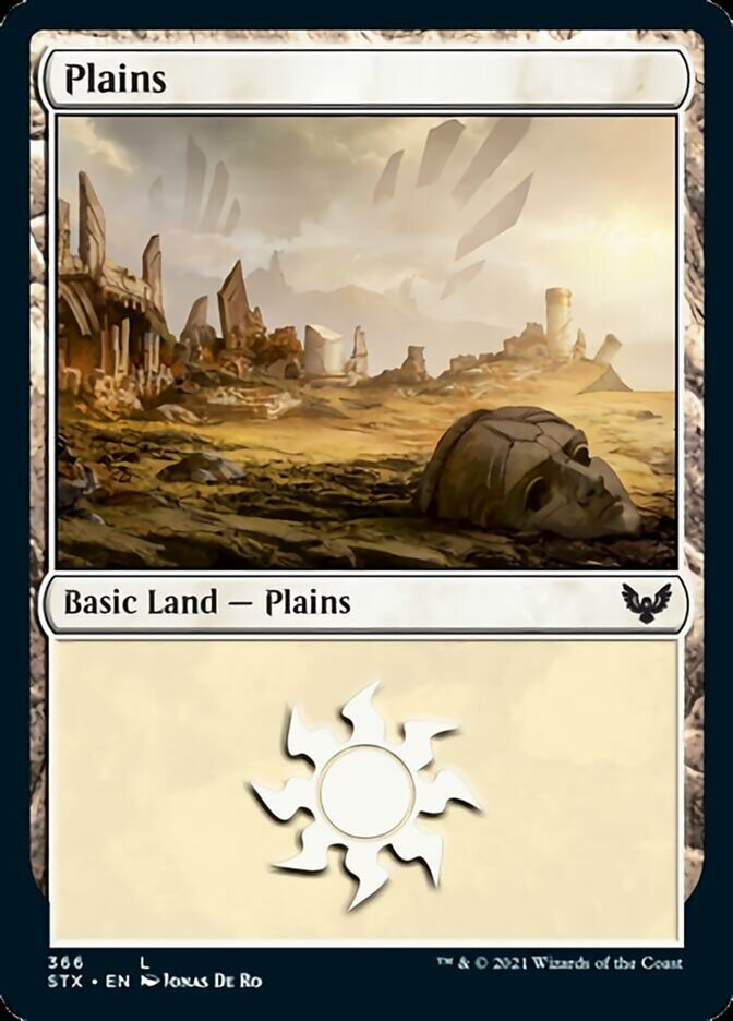 Plains (366) [Strixhaven: School of Mages] | Play N Trade Winnipeg