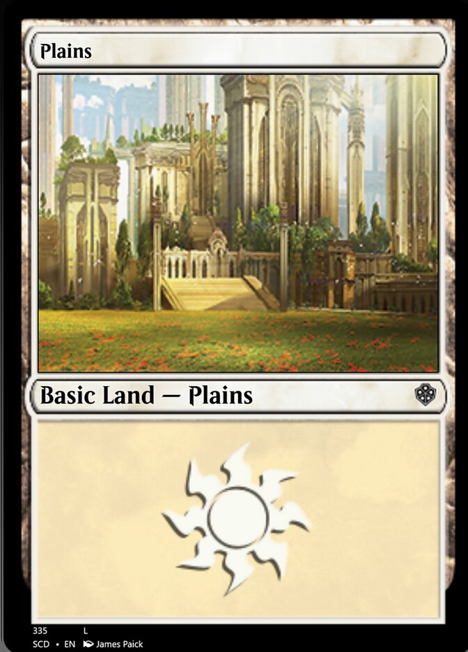 Plains (335) [Starter Commander Decks] | Play N Trade Winnipeg