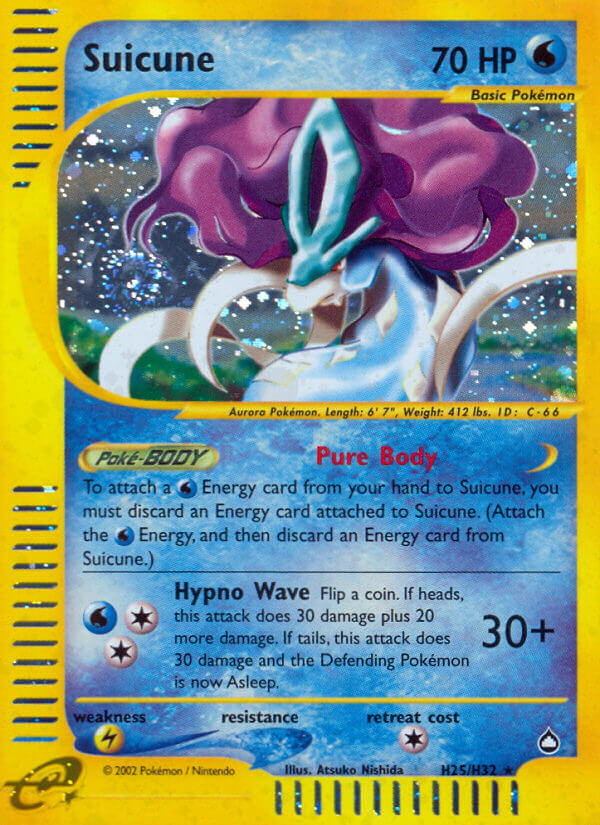 Suicune (H25/H32) [Aquapolis] | Play N Trade Winnipeg