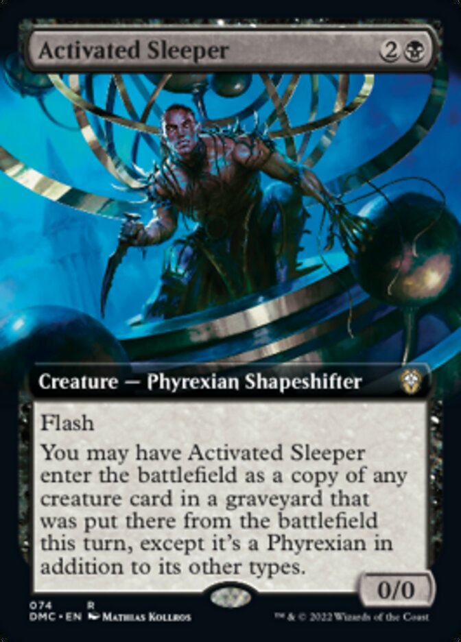 Activated Sleeper (Extended Art) [Dominaria United Commander] | Play N Trade Winnipeg