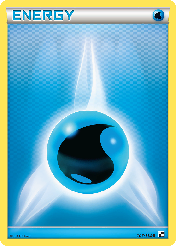 Water Energy (107/114) [Black & White: Base Set] | Play N Trade Winnipeg