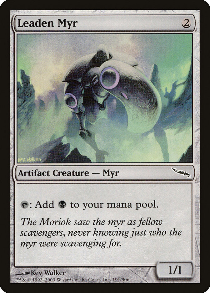 Leaden Myr [Mirrodin] | Play N Trade Winnipeg