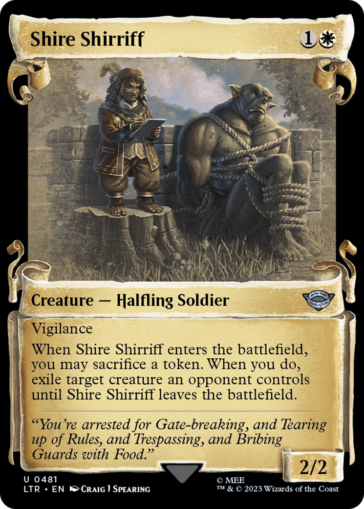 Shire Shirriff [The Lord of the Rings: Tales of Middle-Earth Showcase Scrolls] | Play N Trade Winnipeg