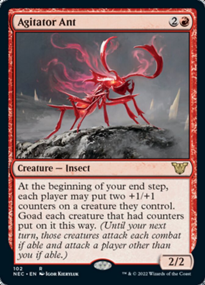 Agitator Ant [Kamigawa: Neon Dynasty Commander] | Play N Trade Winnipeg