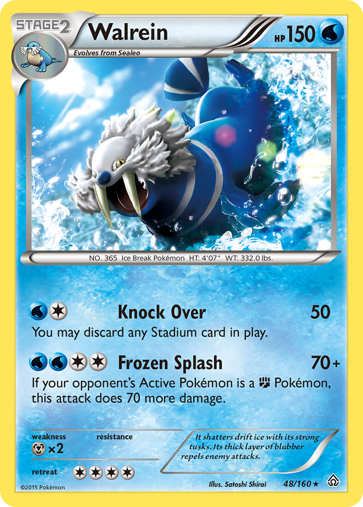 Walrein (48/160) [XY: Primal Clash] | Play N Trade Winnipeg