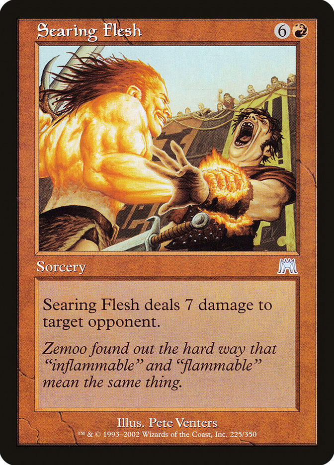 Searing Flesh [Onslaught] | Play N Trade Winnipeg
