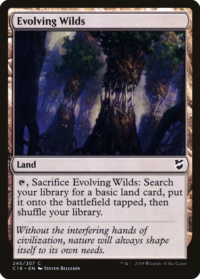 Evolving Wilds [Commander 2018] | Play N Trade Winnipeg