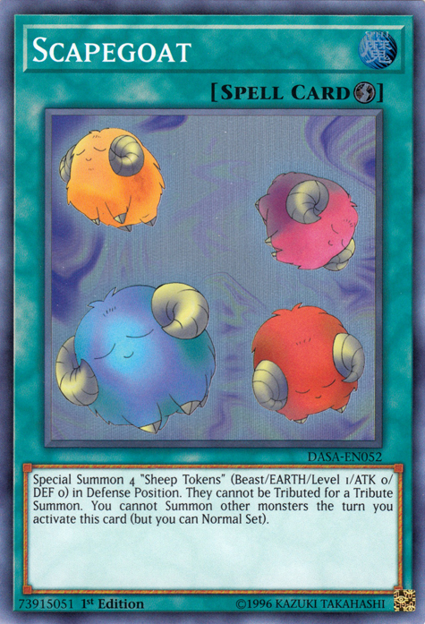 Scapegoat [DASA-EN052] Super Rare | Play N Trade Winnipeg