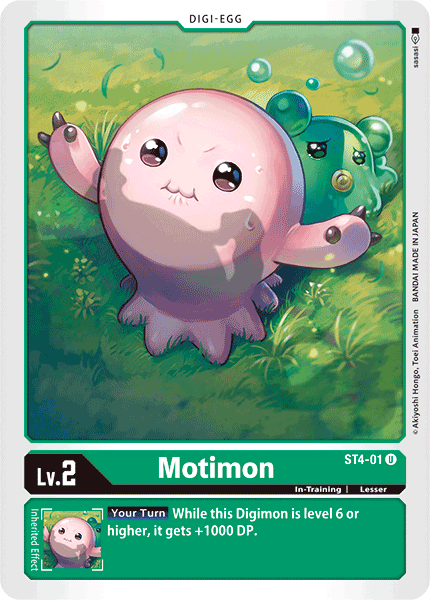 Motimon [ST4-01] [Starter Deck: Giga Green] | Play N Trade Winnipeg