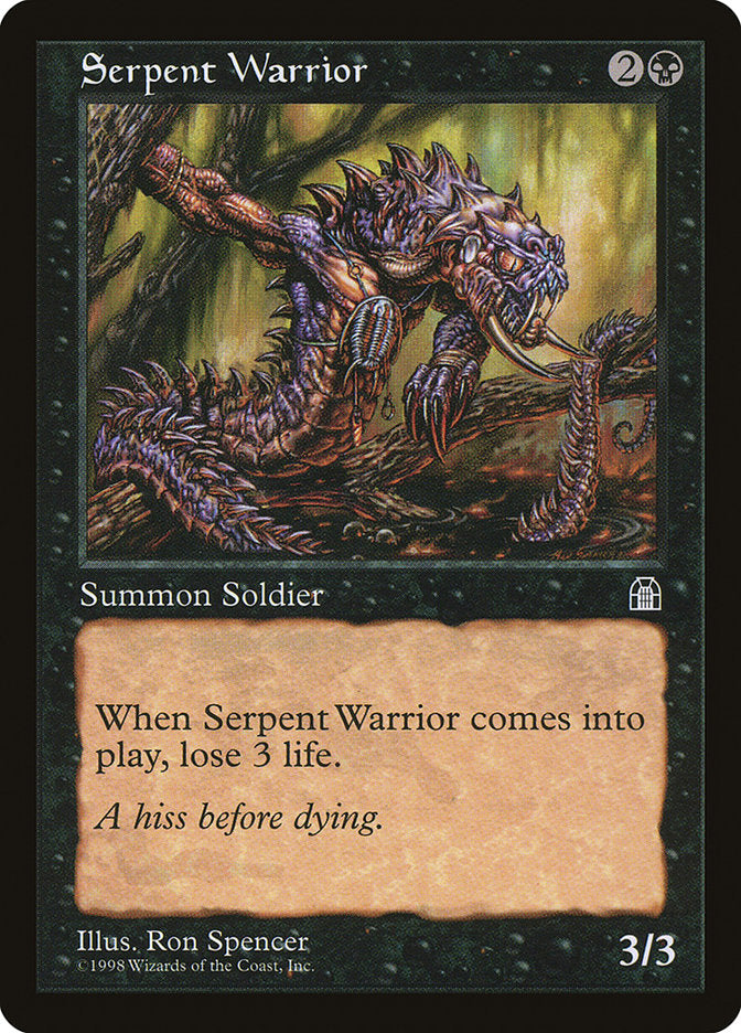 Serpent Warrior [Stronghold] | Play N Trade Winnipeg