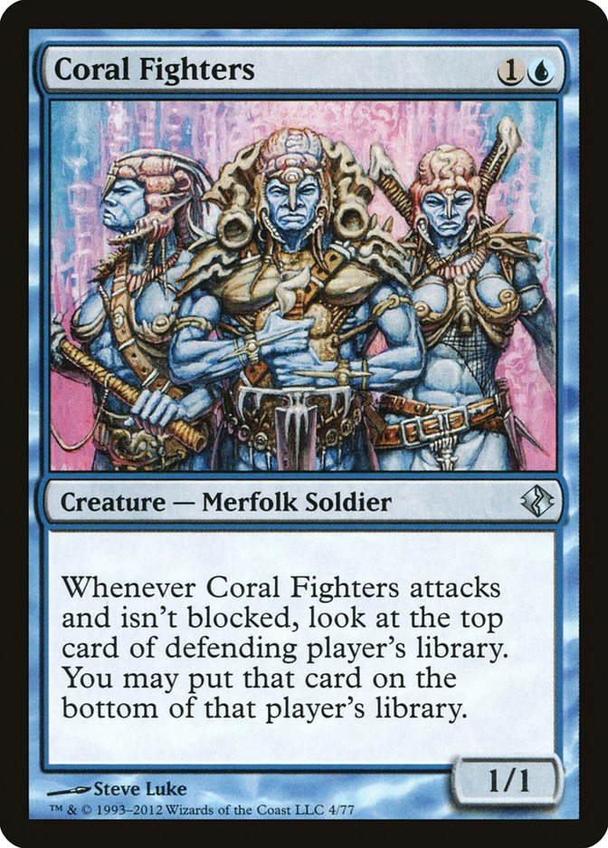 Coral Fighters [Duel Decks: Venser vs. Koth] | Play N Trade Winnipeg