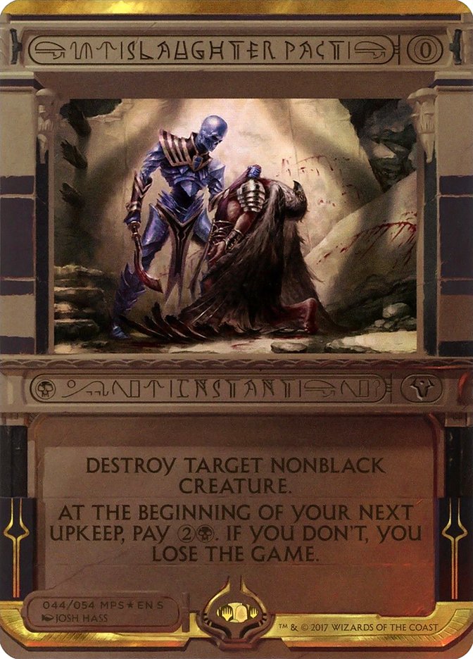 Slaughter Pact (Invocation) [Amonkhet Invocations] | Play N Trade Winnipeg