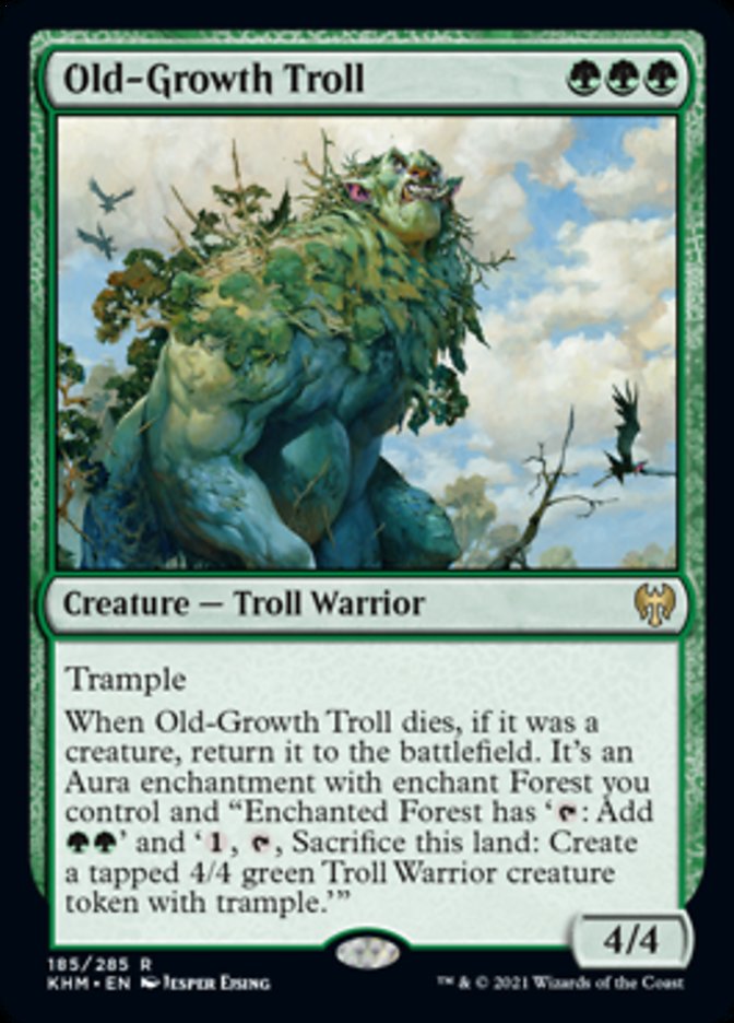 Old-Growth Troll [Kaldheim] | Play N Trade Winnipeg