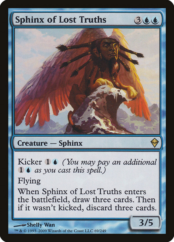 Sphinx of Lost Truths [Zendikar] | Play N Trade Winnipeg