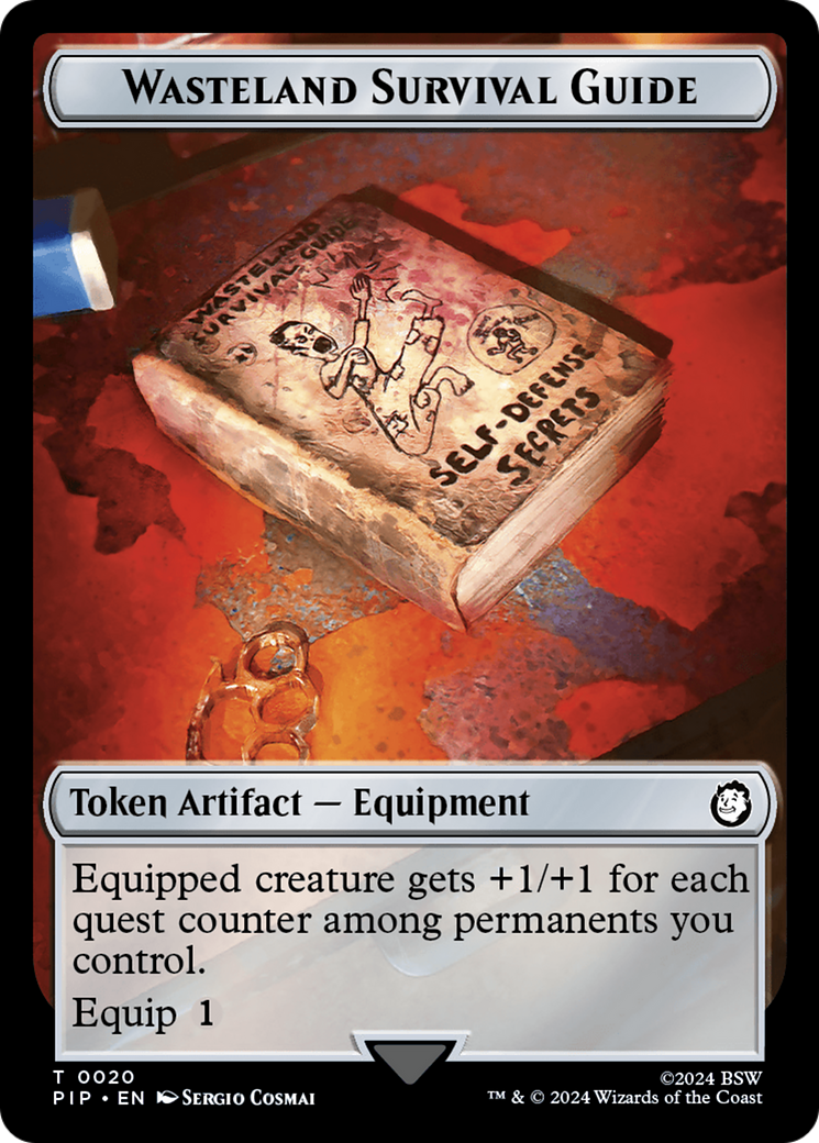Treasure (0019) // Wasteland Survival Guide Double-Sided Token [Fallout Tokens] | Play N Trade Winnipeg