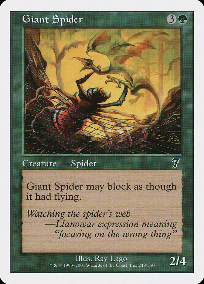 Giant Spider [Seventh Edition] | Play N Trade Winnipeg